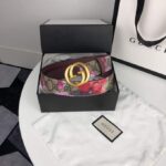 Gucci Supreme belt floral