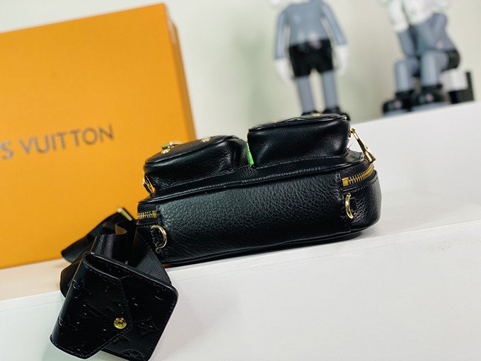 3D model Louis Vuitton Utility Crossbody Bag Pink VR / AR / low-poly